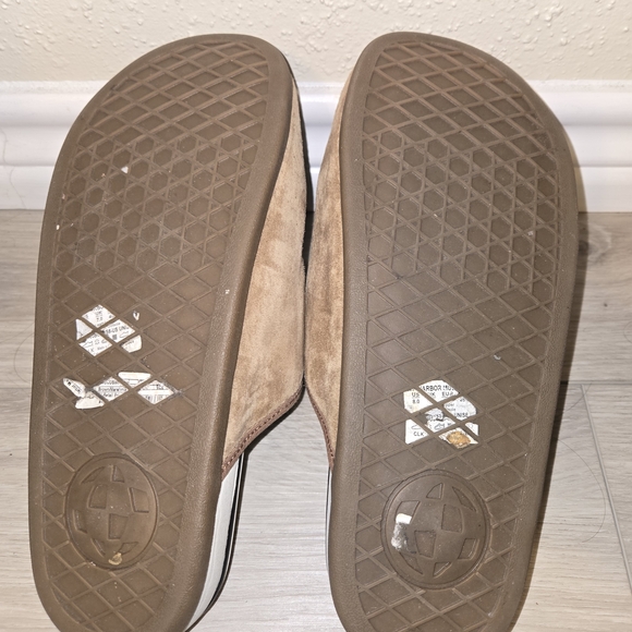 Vans Men's Brown Suede Slip-On Shoes - Picture 5 of 5